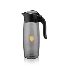 Luxplastic Iris c-00357 black pearl fekete üvegkancsó 1.500ml konyhai eszköz