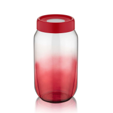 Luxplastic IRIS - C-00426 Rainbow piros üveg tároló 1.000ml konyhai eszköz