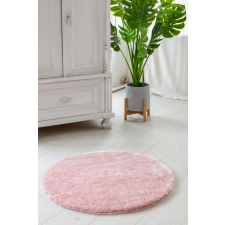 Luxury Emerald Luxury Shaggy (Pink) szőnyeg csúszásgátlóval kerek 100cm Rózsaszín lakástextília