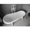 Luxury Retro szabadon álló fürdökád akril  170 x 75 cm, fehér, láb fehér  - 53251707500-20 Térben álló kád