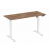 LVN System - Table Elektromosan állítható magasságú íróasztal - 140x60cm rusztikus barna ülő-/állómunkához - LVN System Lite LV1717