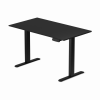 LVN System - Table Profi elektromosan állítható magasságú íróasztal 120x80cm fekete | Dupla motor - Memória - USB - Nagy teherbírás | LVN System Control Pro