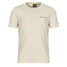 Lyle & scott Rövid ujjú pólók Embroidered T-Shirt Bézs EU XXL