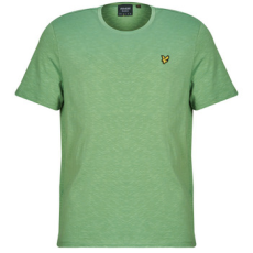 Lyle & scott Rövid ujjú pólók Slub T-Shirt Zöld EU M