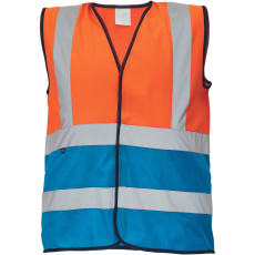  LYNX DUO HV mellény narancs/royal M