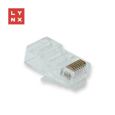 LYNX UTP CAT6 Csatlakozó Átlátszó 3cm LX-CON-CAT6-UTP-50 kábel és adapter