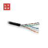 LYNX UTP CAT6 Összekötő Fekete 305m LX-SLD-UTP6-PE-BK
