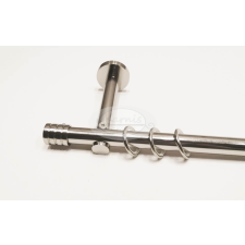  Lyon 1 rudas fém karnis szett - 19 mm (csöndesgyűrűs) - 240 cm karnis, függönyrúd