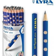 Lyra Groove Slim Grafitceruza HB Háromszögletű Vékony 48 Darabos (WIKR-975410) ceruza