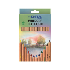 Lyra Színes ceruza LYRA Super Ferby Waldorf háromszögletű vastag 12 db/készlet színes ceruza