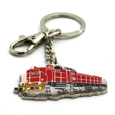  M40 Mozdony &quot;PUPOS&quot; Kulcstartó Piros kulcstartó