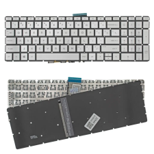  M48857-001 gyári új angol (US) háttérvilágított laptop billentyűzet, keret nélkül laptop alkatrész