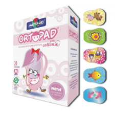  M-A Ortopad Junior Girls színes szemtapasz lányoknak gyógyászati segédeszköz