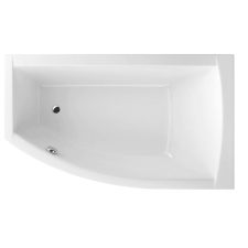 M-acryl Minima 150x85 cm aszimmetrikus kád kádlábbal, jobbos 12453 kád, zuhanykabin
