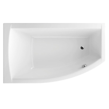  M-acryl Minima 150x85cm aszimmetrikus akril balos kád + láb kád, zuhanykabin