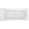 M-acryl NOÉ egyenes akril kád, 170x75 cm, kádlábbal 12195