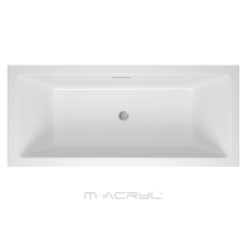  M-acryl Sabina Pro 180x80cm egyenes akril kád kád, zuhanykabin