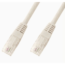M-CAB 3272 S-FTP CAT6 Patch kábel 1.5m Fehér kábel és adapter