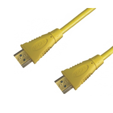 M-CAB 7000996 HDMI 1.4 kábel Ethernettel 2m Sárga kábel és adapter