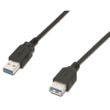 M-CAB 7001167 USB 3.0 hosszabbító kábel 1.8m - Fekete (7001167) kábel és adapter