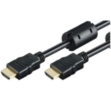 M-CAB 7003018 HDMI 2.0 W/E kábel 5m Fekete kábel és adapter