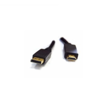 M-CAB 7003609 DisplayPort - HDMI (apa - apa) kábel 3m - Fekete (7003609) kábel és adapter