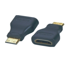 M-CAB 7110003 mini HDMI - HDMI 1.3 Adapter Sötétszürke kábel és adapter