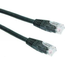M-CAB Category 7 kábel 15m fekete kábel és adapter
