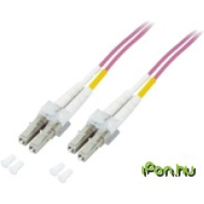 M-CAB Fiber Optic LC Összekötő Rózsaszín 15m 7003415 kábel és adapter