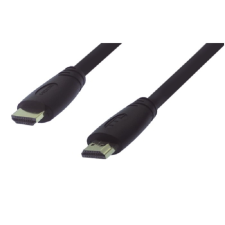 M-CAB HDMI apa - HDMI apa kábel 0.5m - Fekete kábel és adapter