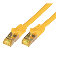 M-CAB S/FTP CAT7 kábel 0.25m Sárga (3725) kábel és adapter