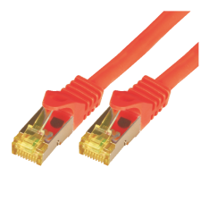 M-CAB S/FTP CAT7 kábel 3m Piros (3775) kábel és adapter