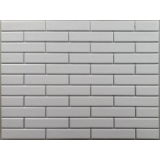  M-FLEX pvc dekor fehér tégla panel-1 tapéta, díszléc és más dekoráció