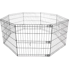 M-Pets Karám kölyökkutyáknak és kisállatoknak, 8 × 66 × 62 cm szállítóbox, fekhely kutyáknak
