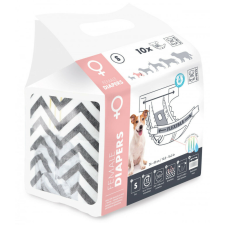 M-PETS kutya nadrágpelenka szuka S 2-4kg 10db kutyafelszerelés