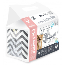 M-PETS kutya nadrágpelenka szuka XS 1-2kg 10db kutyafelszerelés