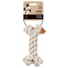 M-Pets M-PETS kötéljáték csont 19cm fehér játék kutyáknak
