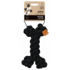 M-Pets M-PETS kötéljáték csont 19cm fekete