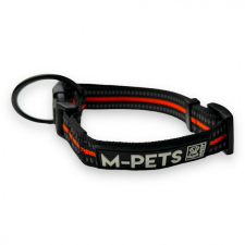  M-PETS nyakörv túrázáshoz S 2x25-40cm narancs nyakörv, póráz, hám kutyáknak