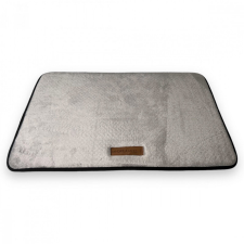 M-PETS párna szögletes Scilly M 85x51cm szürke szállítóbox, fekhely kutyáknak