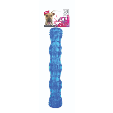 M-Pets SQUEAKY Squeaky sípoló gumibot 27,3 x 5 cm kék játék kutyáknak
