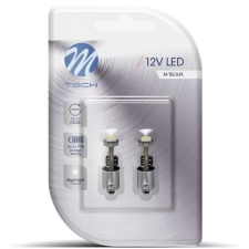 M-Tech BA9S LED 3x5050 SMD Can-Bus fehér színű pár (72LB319W) (72LB319W) autóalkatrész