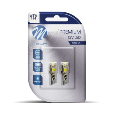M-Tech , Led izzó, C5W, Canbus, 5xSMD5050, Fehér, 2db autó izzó, izzókészlet