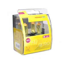 M-Tech Powertec Retro H4 12V DUO sárga izzó (72PTZRT4-DUO) (72PTZRT4-DUO) autóalkatrész