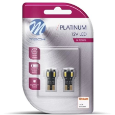 M-Tech T10 LED 4x5630 SMD+1HP fehér színű, pár (72LB804W) (72LB804W) autóalkatrész