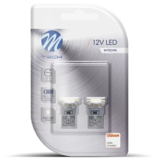 M-Tech T10 LED P 6x3528 SMD fehér színű pár (72LB079W) (MT72LB079W) autóalkatrész
