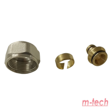 M-Tech UniTherm csőcsatlakozó 16x2mm ötrétegű és műanyag csövekhez hűtés, fűtés szerelvény