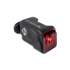 M-WAVE elemes hátsó lámpa nyeregcsőre, 1 POWER LED, USB-ről tölthető