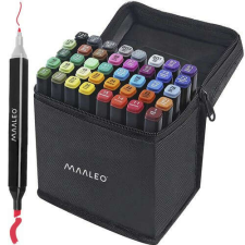 Maaleo Kétoldalas alkoholos filcek/jelölők - 40 darabos készlet filctoll, marker