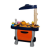 Mabadi Játék óvodai konyha készlet 27 részes #szürke-narancssárga